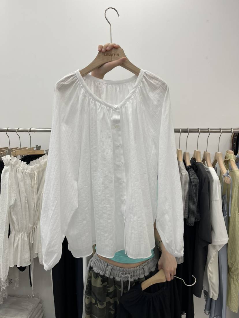 LEMATIN韓國直郵女裝新款時尚職業推薦人氣26春夏襯衫蕾絲衫LEMATIN襯衫/蕾絲衫