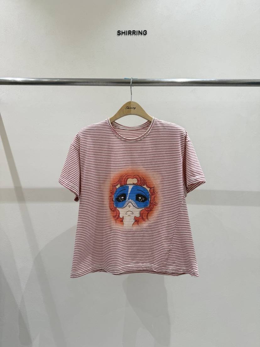 SHIRRING韓國代購女裝新品26春夏時尚熱賣人氣職業推薦T恤SHIRRINGT恤