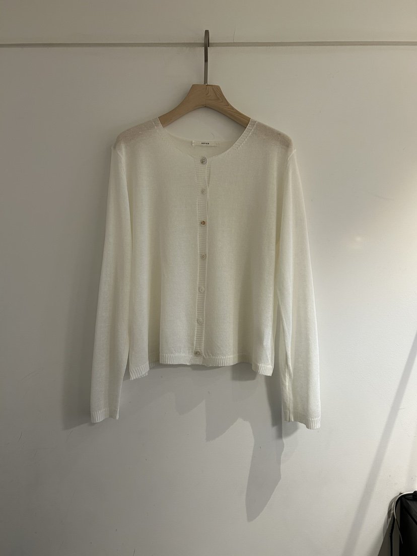 NOTICE韓國直郵實拍女士新品職業26春夏時尚針織衫亞麻開衫NOTICE針織衫