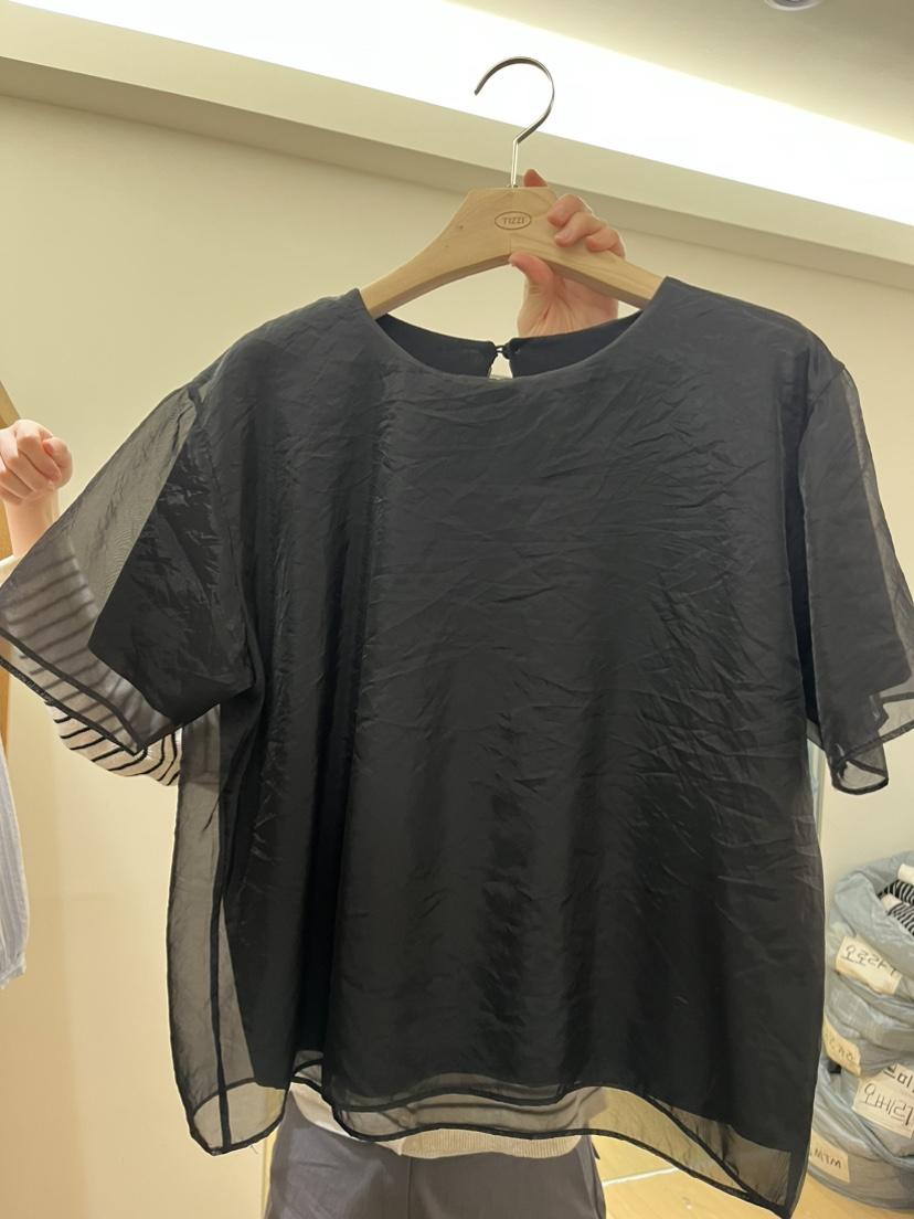 TIZZI韓國東大門直郵女士新款職業時尚26春夏休閑襯衫蕾絲衫TIZZI襯衫/蕾絲衫