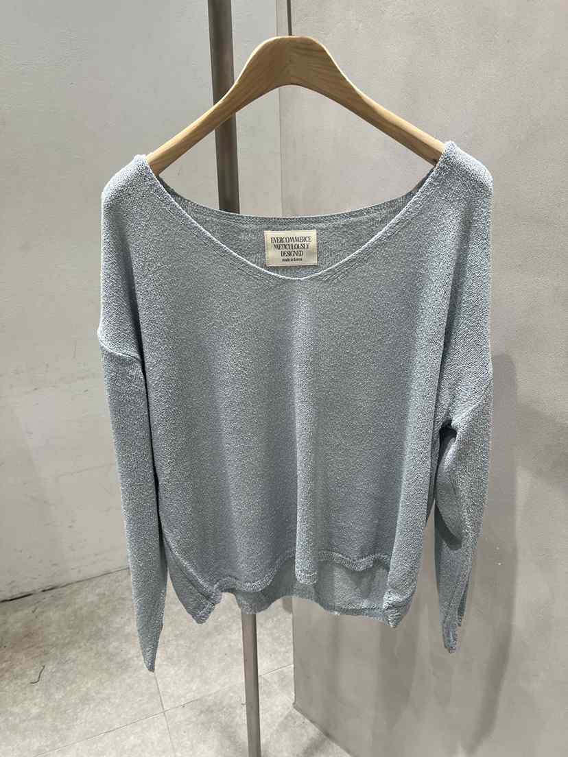 EVERCOMMERCE METICULOUSLY DESIGNED韓國東大門直郵女裝新款休閑針織衫EVERCOMMERCE METICULOUSLY DESIGNED針織衫