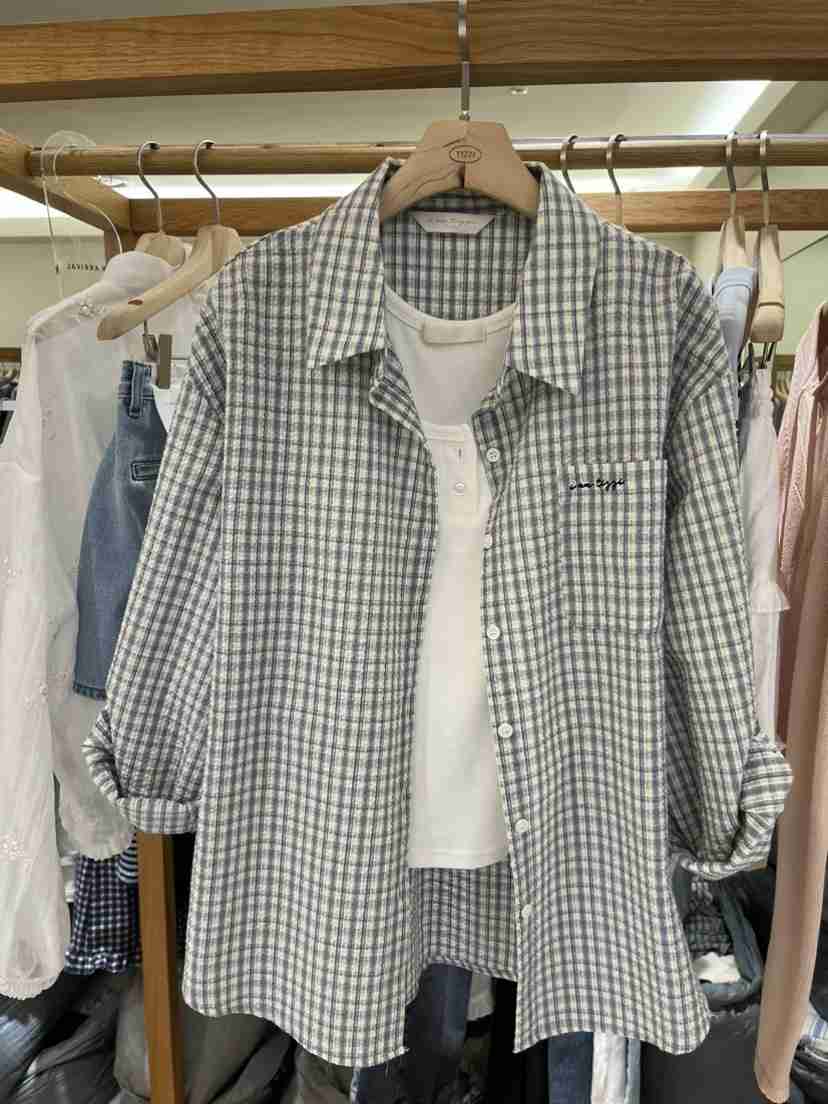 TIZZI韓國代購女士新品人氣熱賣職業休閑襯衫蕾絲衫不含內搭TIZZI襯衫/蕾絲衫