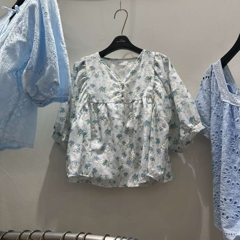 BIKINI韓國東大門直郵女裝新品熱賣推薦時尚休閑襯衫蕾絲衫BIKINI襯衫/蕾絲衫