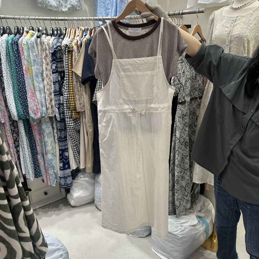 BIKINI韓國直郵實拍女士新款推薦休閑時尚連衣裙不含內搭BIKINI連衣裙