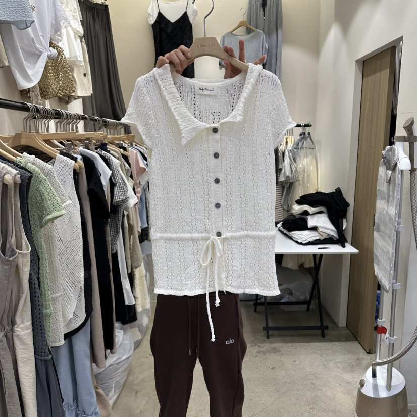 HOLYBANANA韓國東大門直郵女裝新款人氣職業推薦休閑針織衫groovy.H/HOLYBANANA針織衫