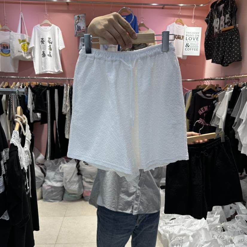 K STORY韓國代購女士新款休閑推薦熱賣人氣時尚短褲蕾絲K STORY短褲