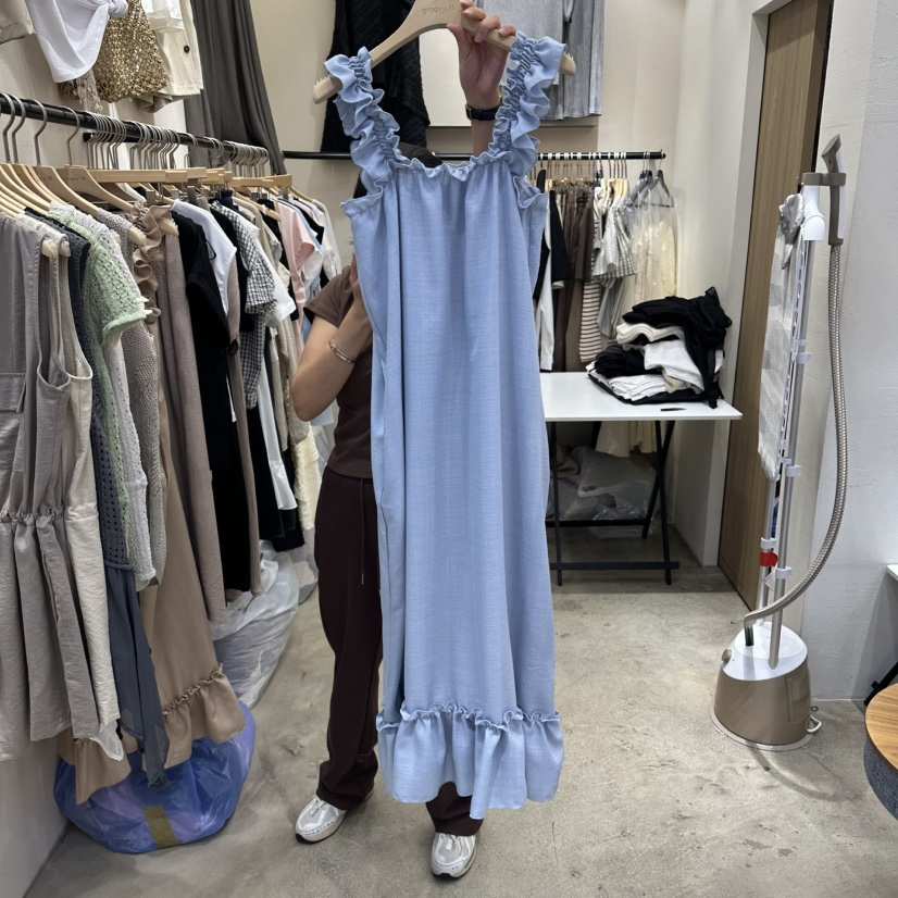 HOLYBANANA韓國東大門直郵女裝新品職業休閑熱賣時尚連衣裙groovy.H/HOLYBANANA連衣裙