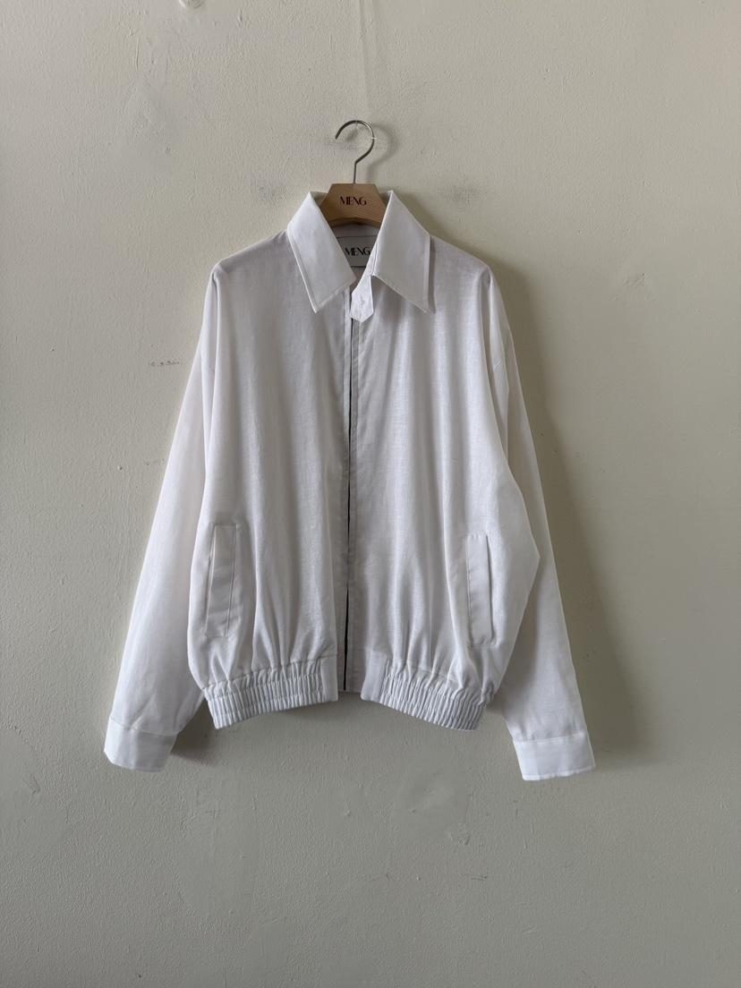 MENG韓國東大門代購女裝新款熱賣職業休閑人氣夾克亞麻布MENG夾克