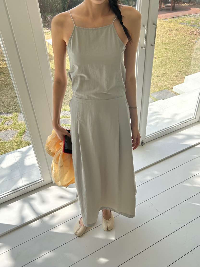 ME MO韓國直郵女士新款時尚26春夏人氣推薦休閑職業連衣裙ME MO連衣裙