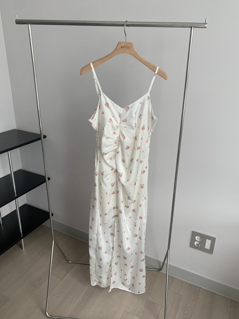 BETONE韓國代購女裝新款26春夏休閑職業人氣時尚連衣裙小花BETONE連衣裙