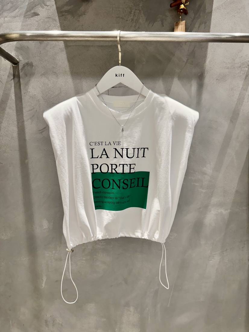 KIFF韓國直郵女士新款人氣推薦熱賣職業休閑時尚26春夏T恤KIFFT恤