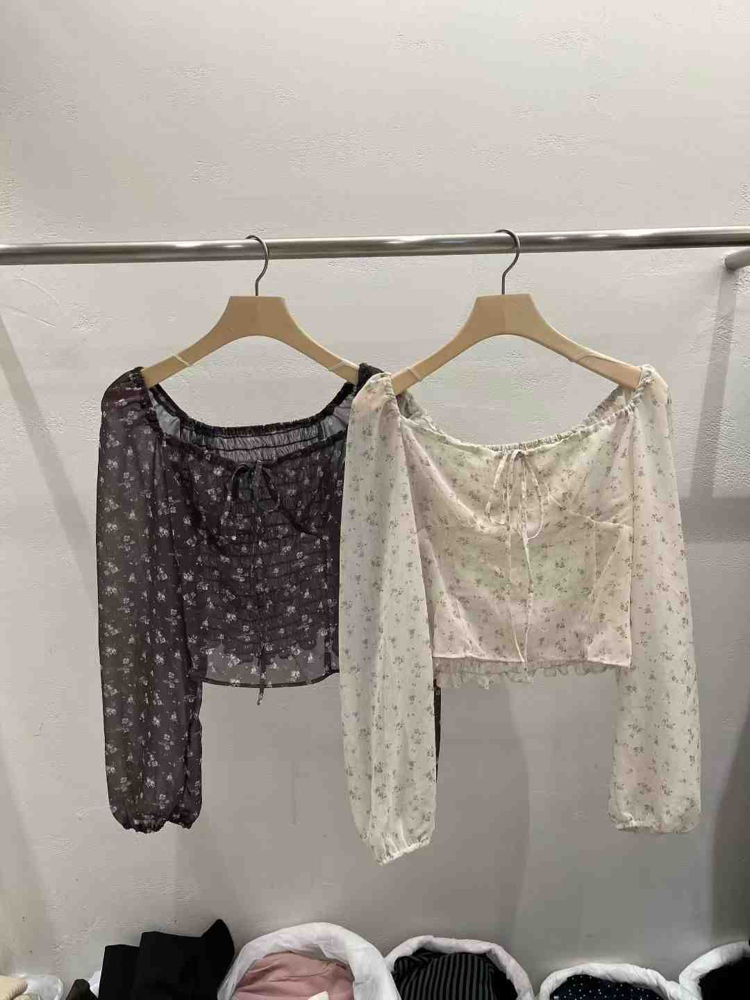 PLEASE/WW東大門代購女裝新品休閑26春夏人氣襯衫蕾絲衫PLEASE/WW襯衫/蕾絲衫