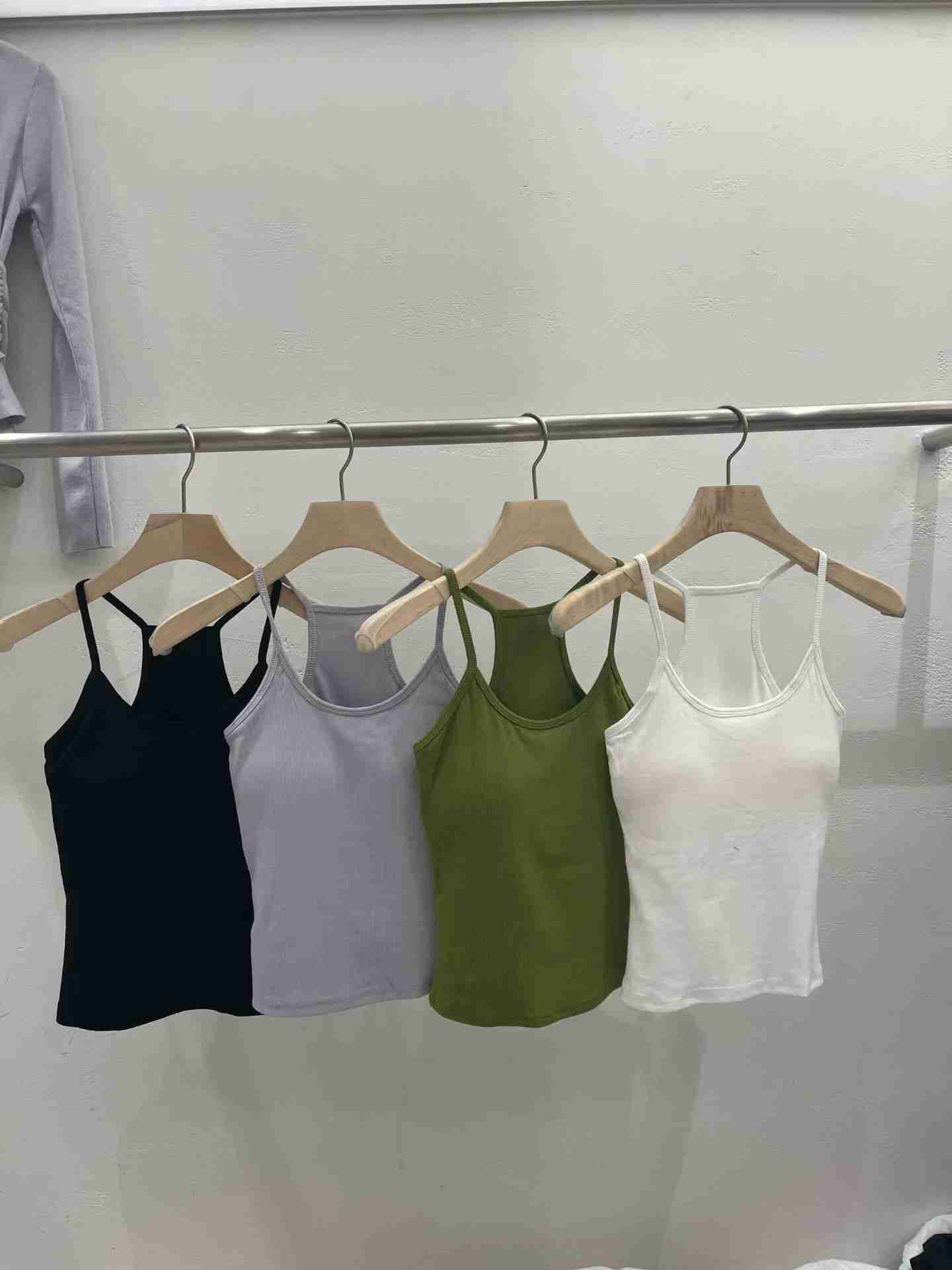 PLEASE/WW東大門代購女裝新款人氣時尚職業休閑吊帶背心PLEASE/WW吊帶/背心