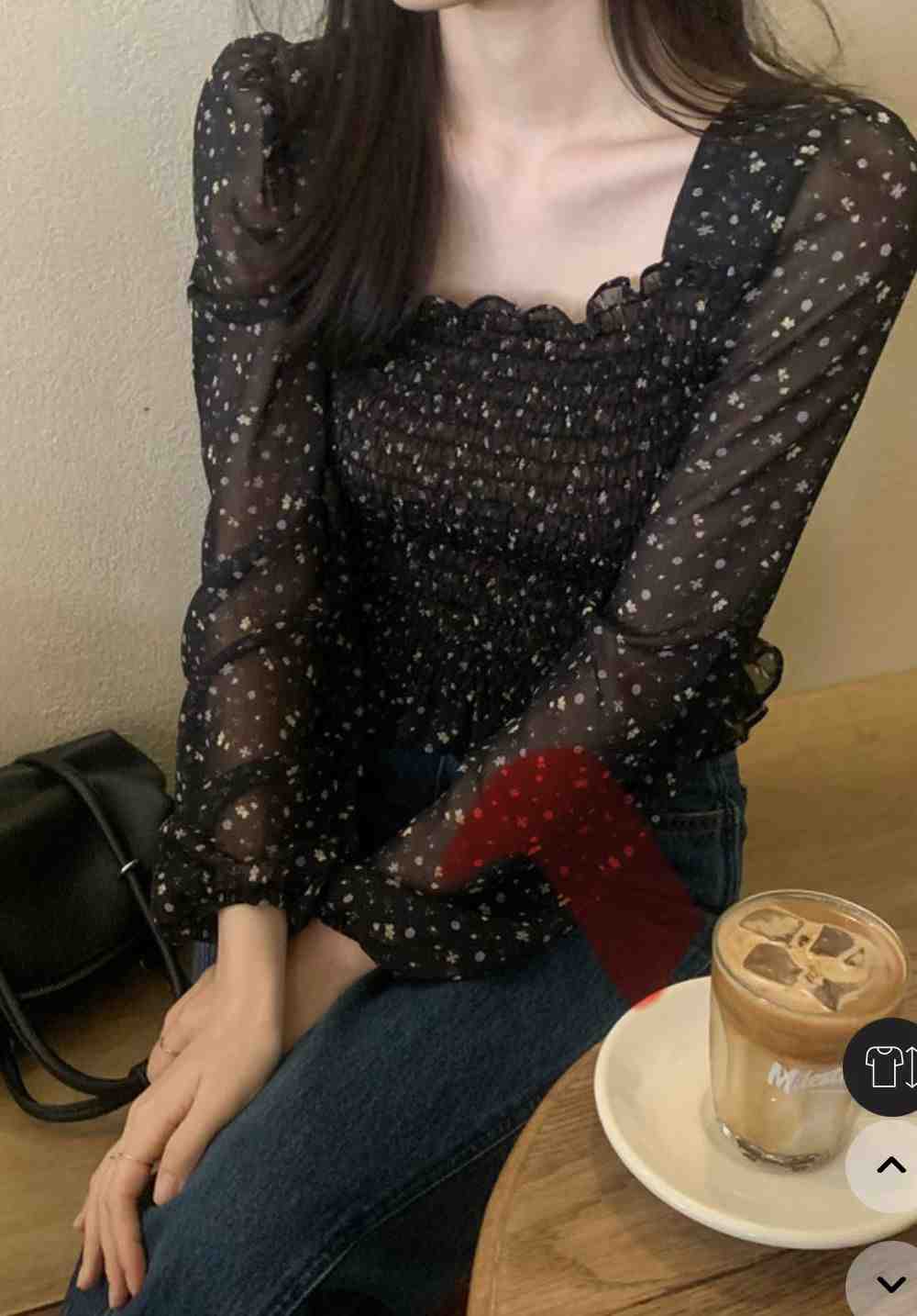 PLEASE/WW東大門直郵女士新款真品職業休閑熱賣襯衫蕾絲衫PLEASE/WW襯衫/蕾絲衫