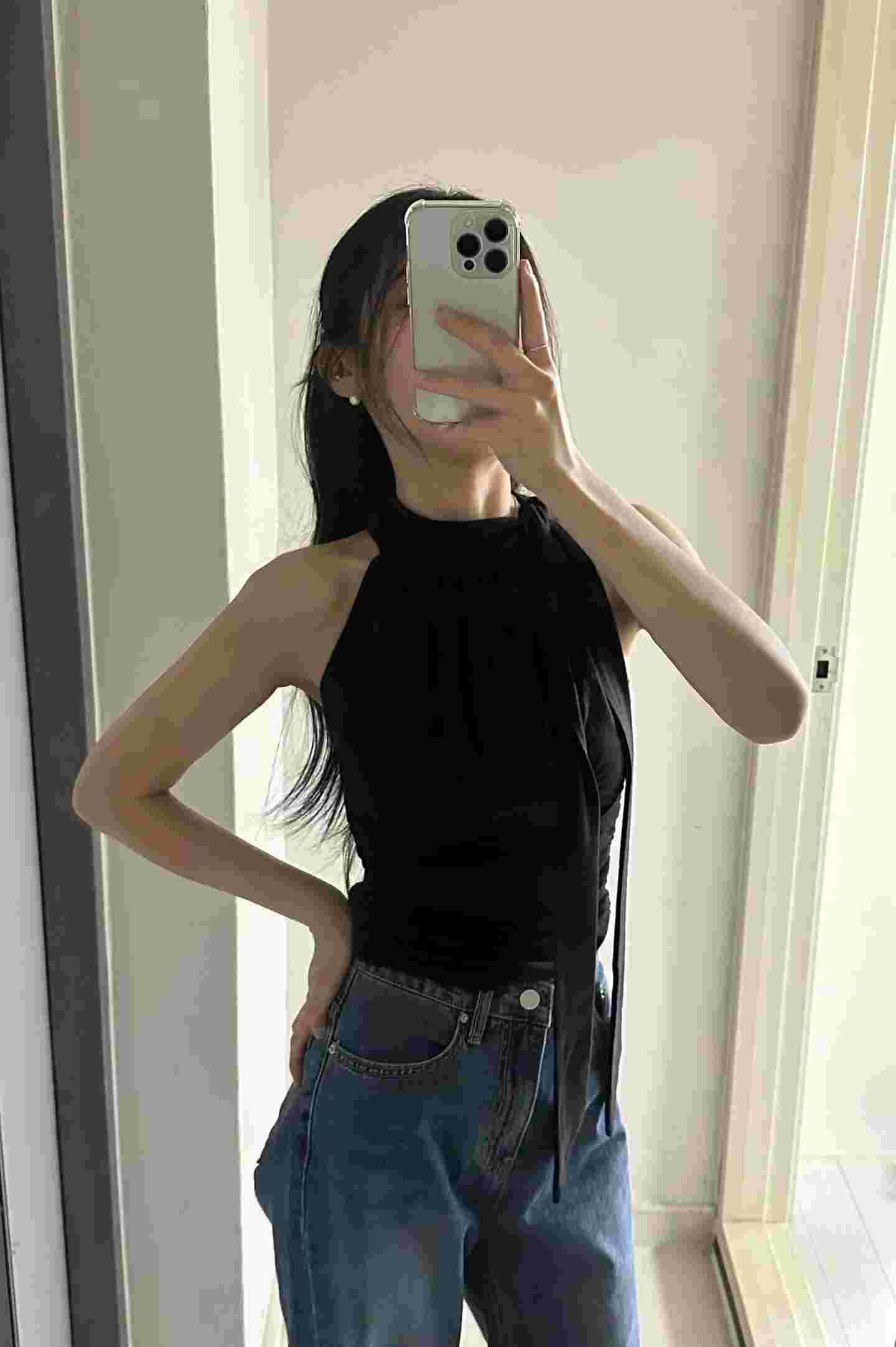 PLEASE/WW韓國直郵女士新品熱賣休閑推薦人氣職業吊帶背心PLEASE/WW吊帶/背心