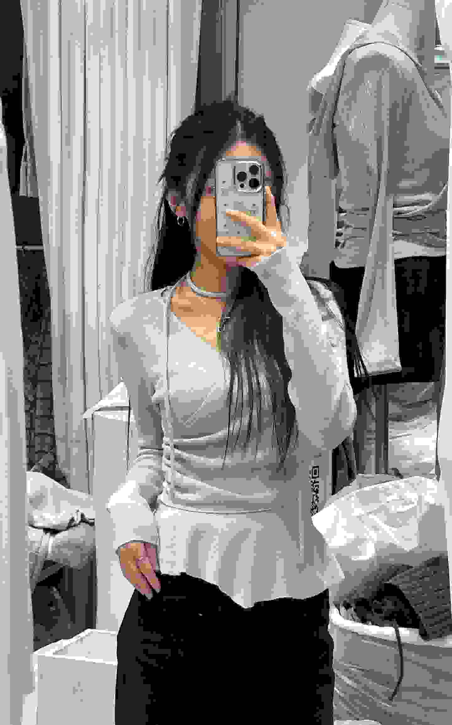 PLEASE/WW韓國代購女裝新款真品時尚休閑推薦針織衫含繩PLEASE/WW針織衫