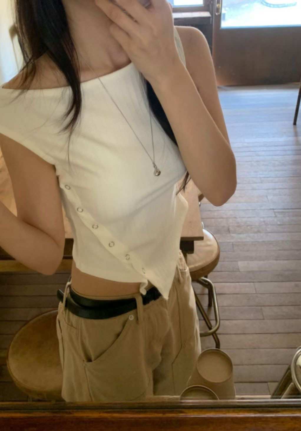 PLEASE/WW韓國代購女士新品真品職業推薦時尚人氣26春夏T恤PLEASE/WWT恤