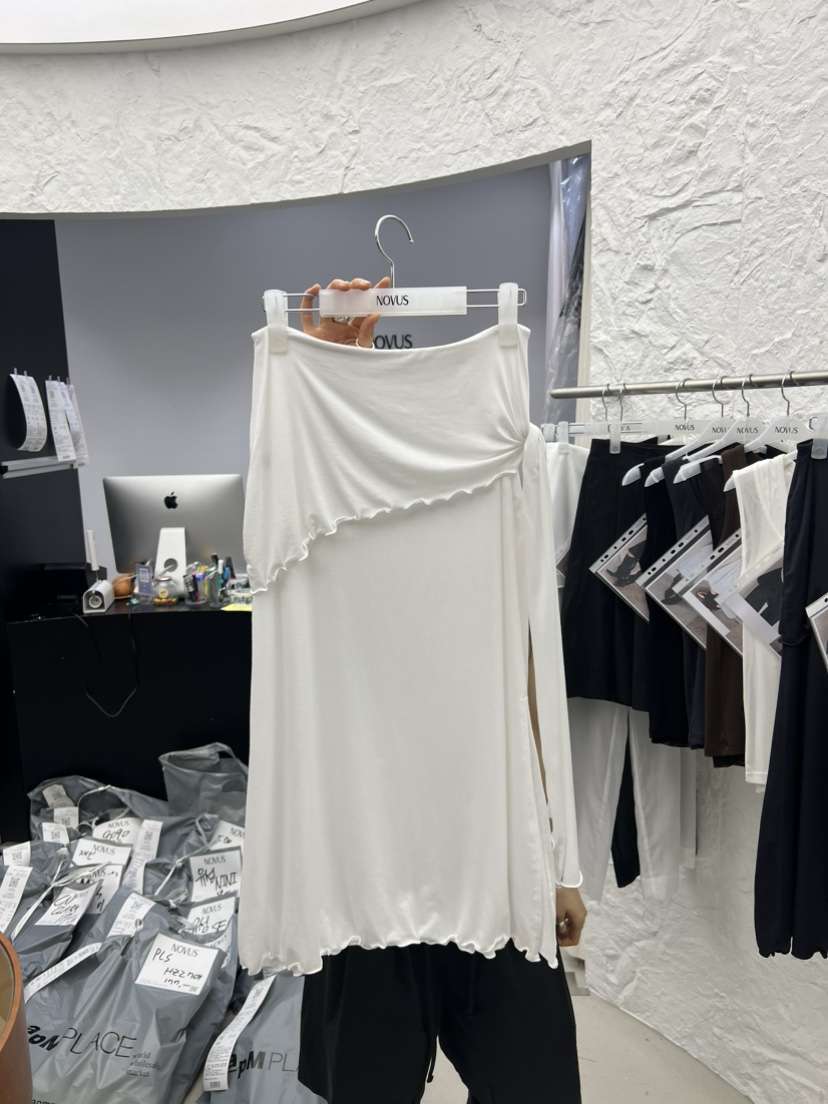 NOVUS東大門直郵女士新款時尚真品26春夏休閑人氣職業長裙NOVUS長裙