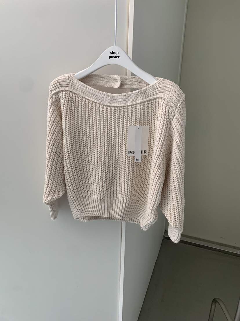 SHOP POSTER韓國代購女裝新款時尚推薦26春夏熱賣針織衫SHOP_POSTER針織衫
