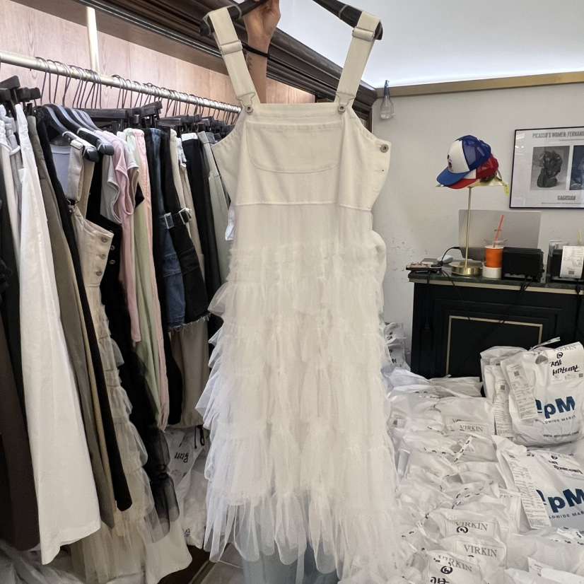 VIRKIN韓國直郵實拍女士新品休閑熱賣時尚人氣推薦連衣裙VIRKIN連衣裙