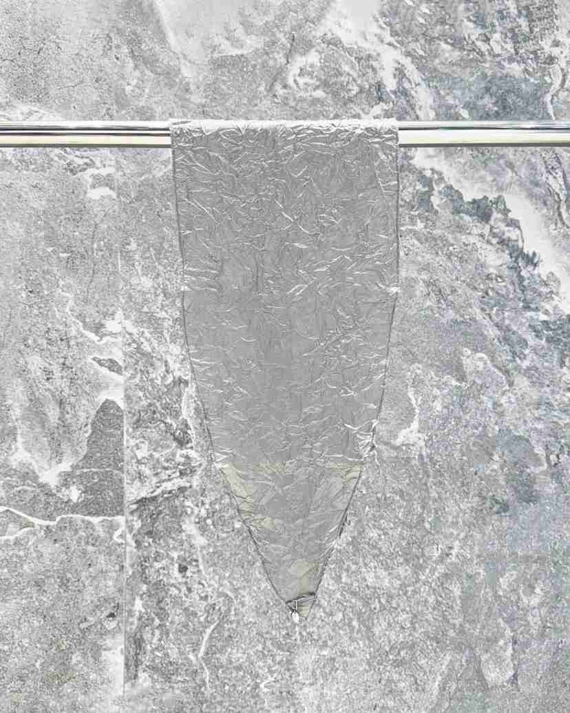 ROOKIE BUD韓國直郵實拍女裝新款職業26春夏圍巾披肩褶皺緞ROOKIE BUD-P圍巾/披肩