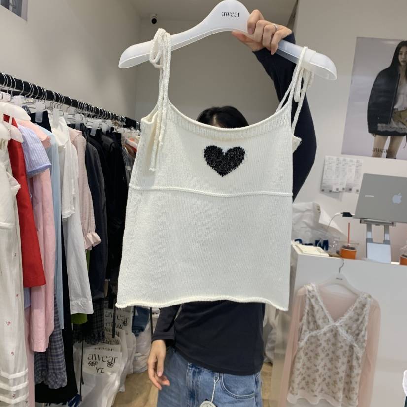 RUMIRU/AWEAR韓國直郵實拍女士新品人氣推薦休閑吊帶背心awear/RUMIRU吊帶/背心