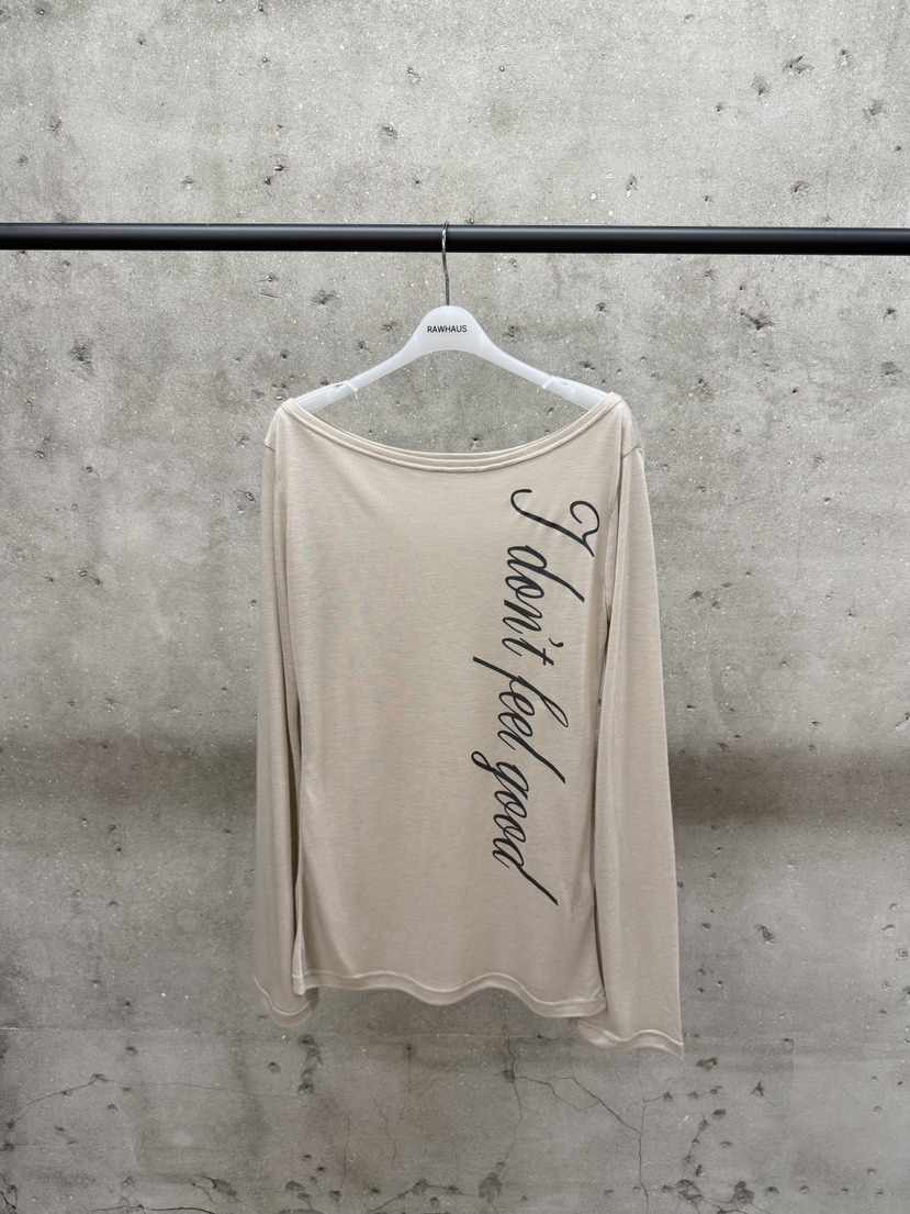 EST韓國代購女裝新款人氣職業熱賣時尚真品26春夏長袖T恤EST/RAWHAUS長袖T恤