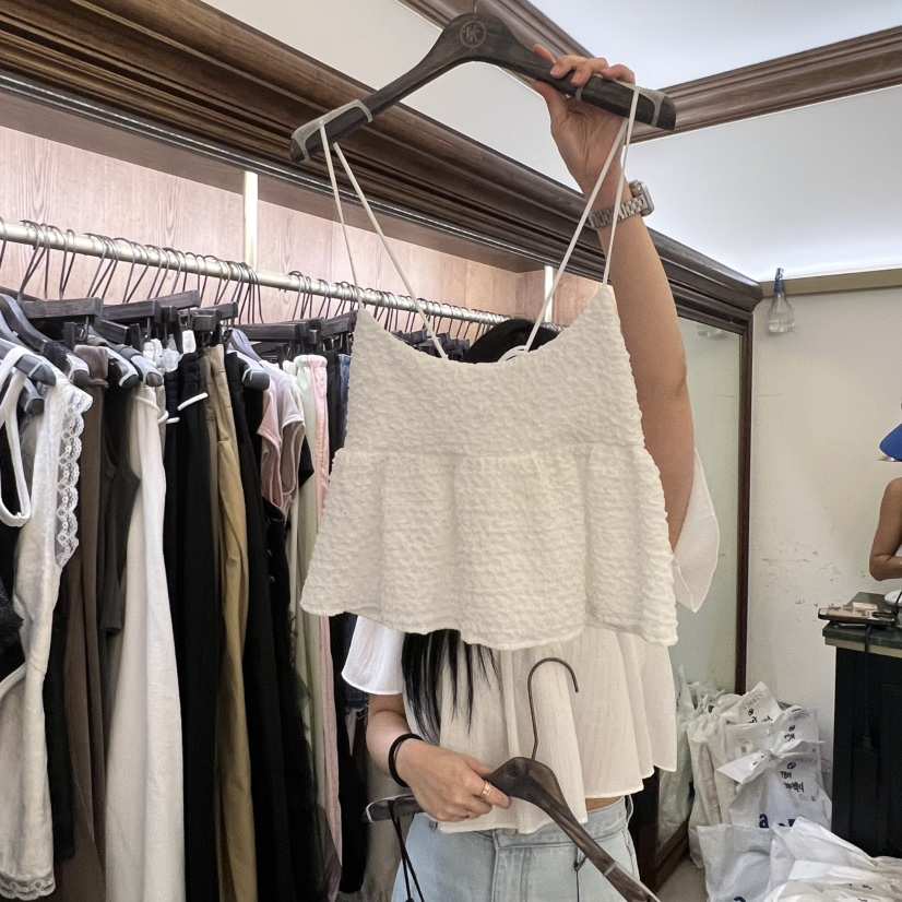 VIRKIN韓國直郵女裝新品26春夏職業推薦人氣休閑吊帶背心VIRKIN吊帶/背心