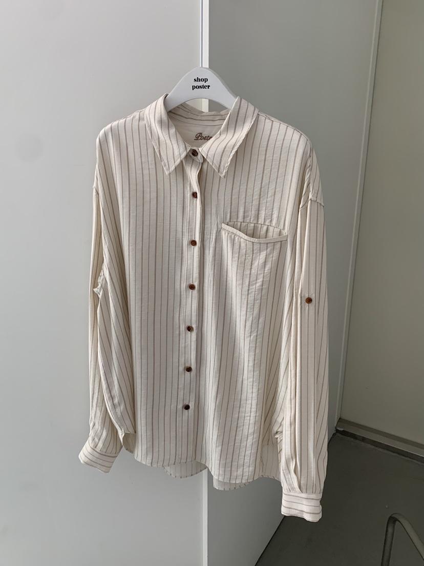 SHOP POSTER韓國直郵實拍女士新品推薦休閑人氣襯衫蕾絲衫SHOP_POSTER襯衫/蕾絲衫