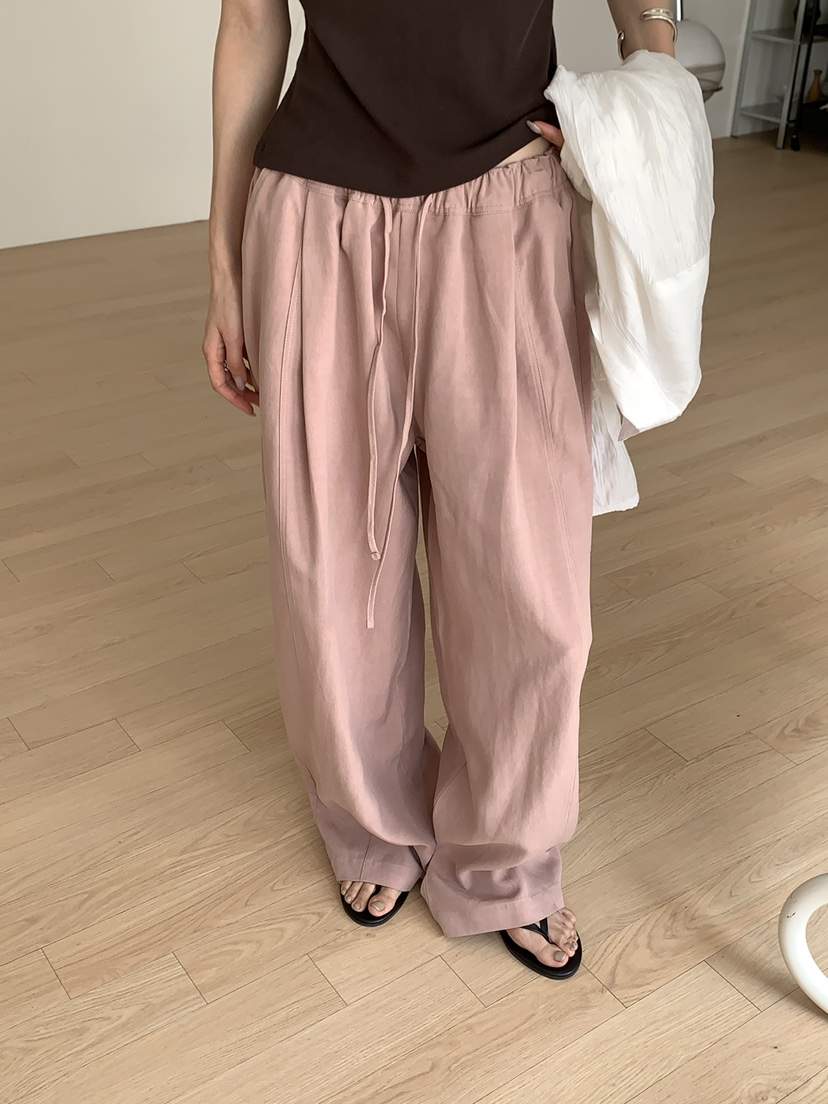 B_GARDER韓國直郵實拍女裝新品休閑人氣26春夏推薦休閑褲B.GARDER休閑褲