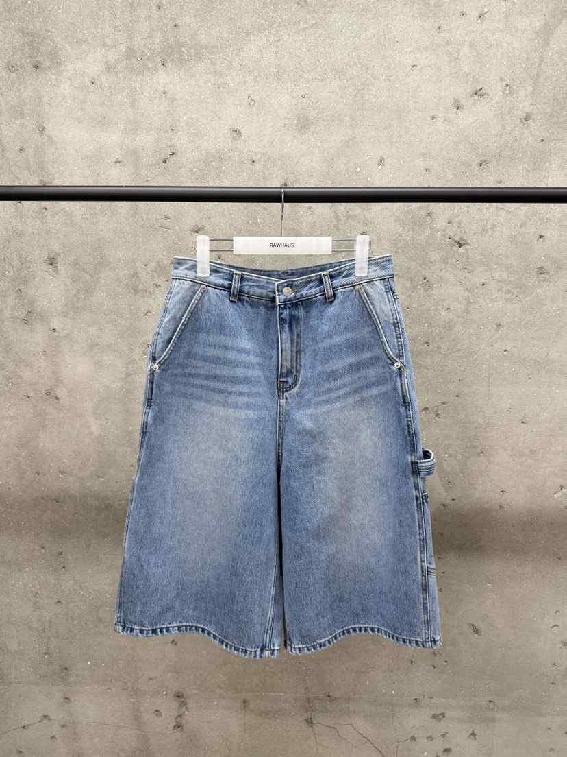 EST韓國代購女裝新品休閑時尚26春夏推薦人氣職業熱賣牛仔褲EST/RAWHAUS牛仔褲