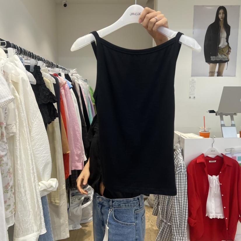 RUMIRU/AWEAR韓國東大門直郵女士新款推薦職業吊帶背心棉awear/RUMIRU吊帶/背心