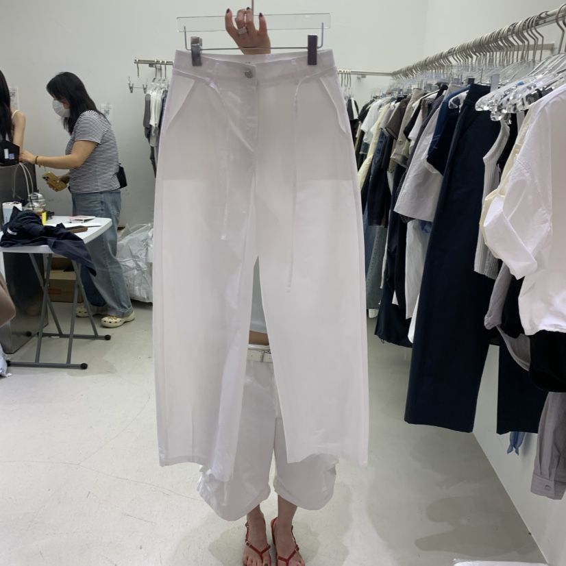 PADO韓國直郵實拍女裝新款職業熱賣人氣時尚休閑26春夏休閑褲PADO休閑褲