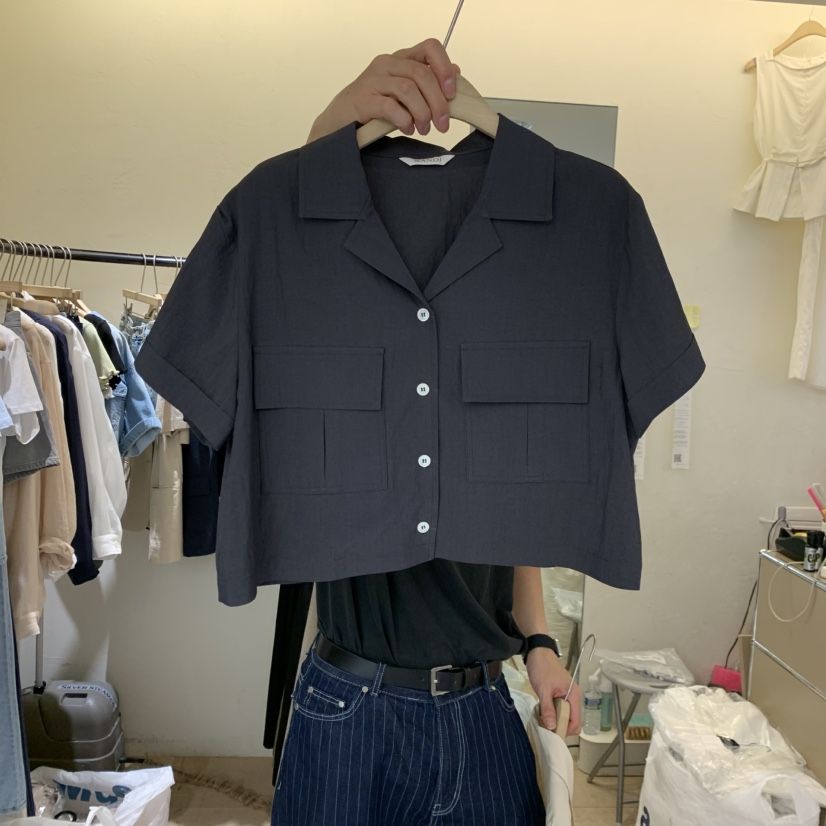 W AND J韓國東大門直郵女裝新款熱賣人氣26春夏襯衫蕾絲衫W AND J襯衫/蕾絲衫