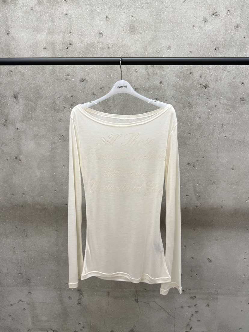 EST韓國東大門代購女士新品熱賣休閑推薦時尚長袖T恤天絲EST/RAWHAUS長袖T恤