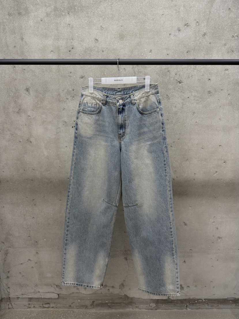 EST韓國直郵女裝新款時尚人氣休閑推薦熱賣職業26春夏牛仔褲EST/RAWHAUS牛仔褲