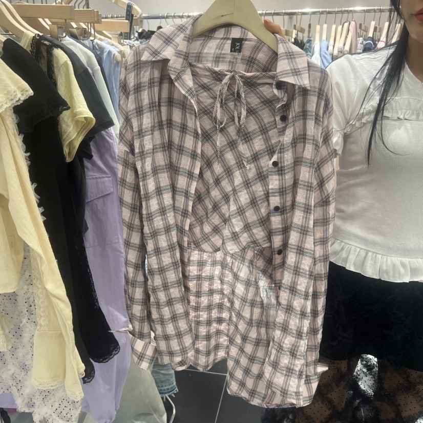 JOURNEY韓國直郵實拍女士新品時尚職業熱賣休閑套裝套裝格子JOURNEY套裝