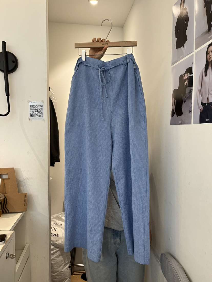 OUVIR韓國代購女士新品推薦熱賣職業時尚26春夏休閑休閑褲O.V.R/OUVIR休閑褲