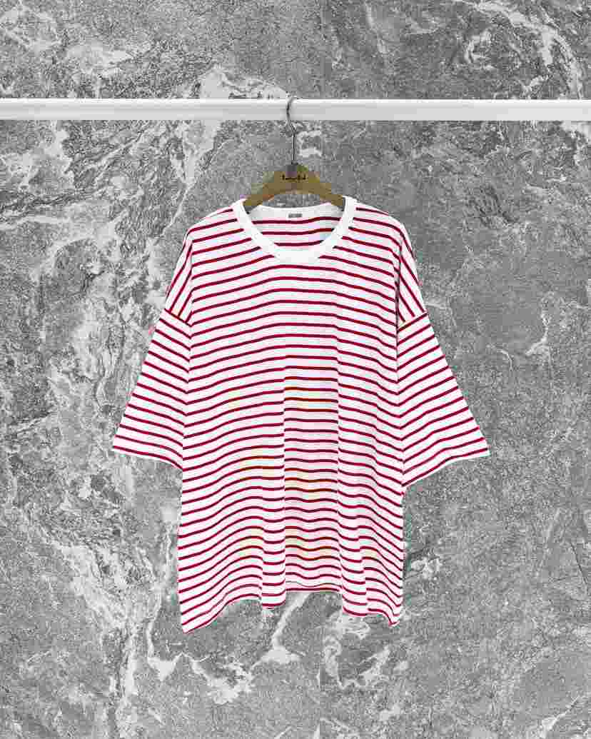 ROOKIE BUD韓國東大門直郵女士新品人氣職業推薦T恤條紋ROOKIE BUD-PT恤