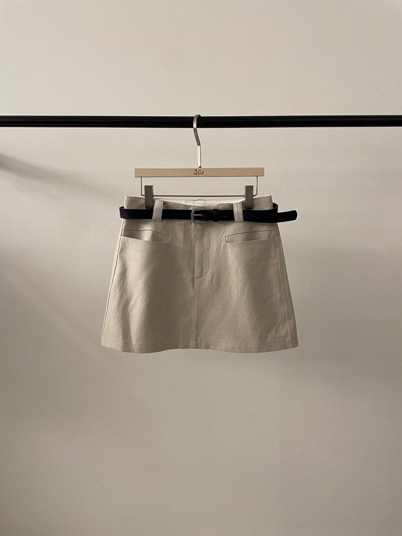 2DA/DARIMI-P韓國東大門直郵女士新品時尚推薦裙褲含腰帶2DA/DARIMI-P裙褲