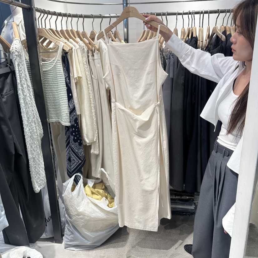 HABLE韓國東大門代購女裝新款26春夏推薦休閑時尚職業連衣裙HABLE連衣裙