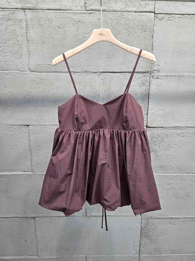 10CC韓國東大門代購女士新款26春夏職業休閑推薦吊帶背心10CC吊帶/背心