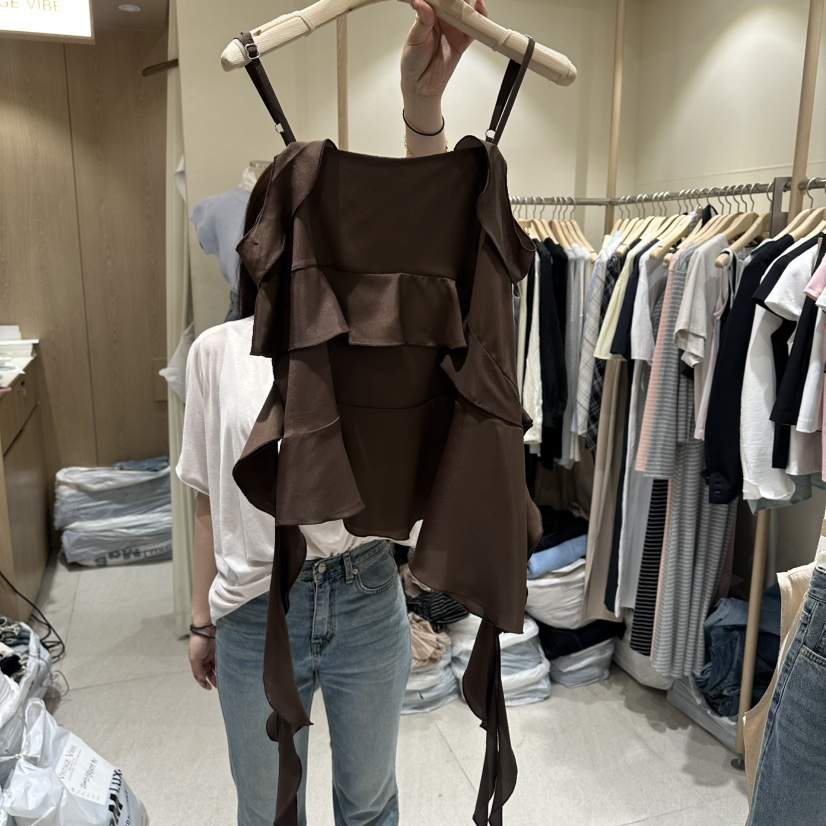 VINTAGE VIBE韓國直郵女裝新款職業休閑熱賣26春夏吊帶背心VINTAGE VIBE吊帶/背心