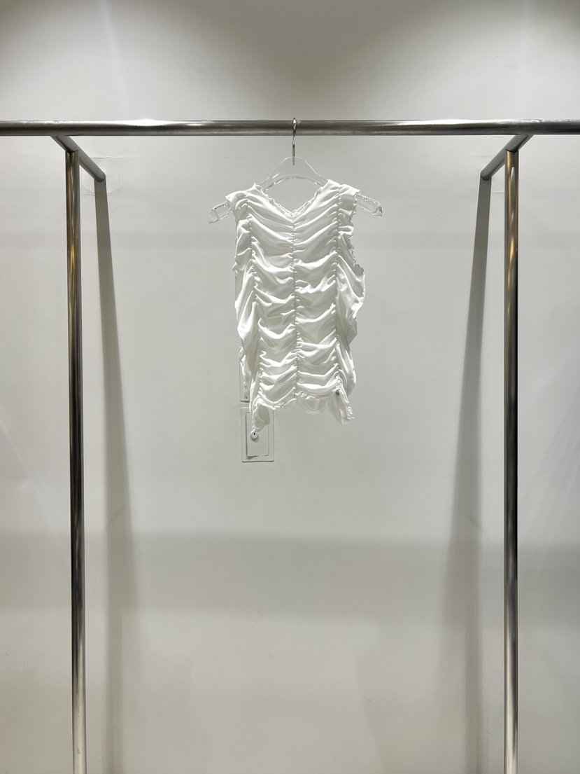 CESTLAVIE韓國東大門直郵女裝新品推薦26春夏吊帶背心褶皺CESTLAVIE吊帶/背心