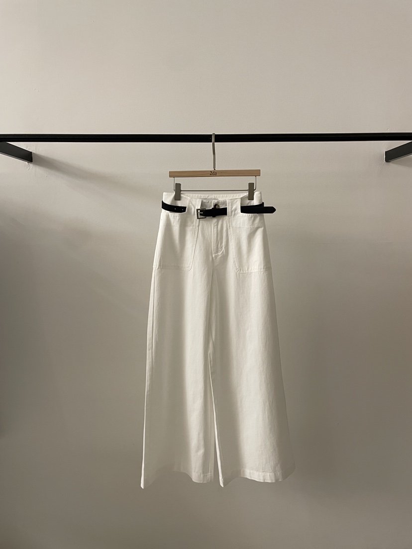 2DA/DARIMI-P韓國東大門直郵女裝新款熱賣休閑褲含腰帶2DA/DARIMI-P休閑褲