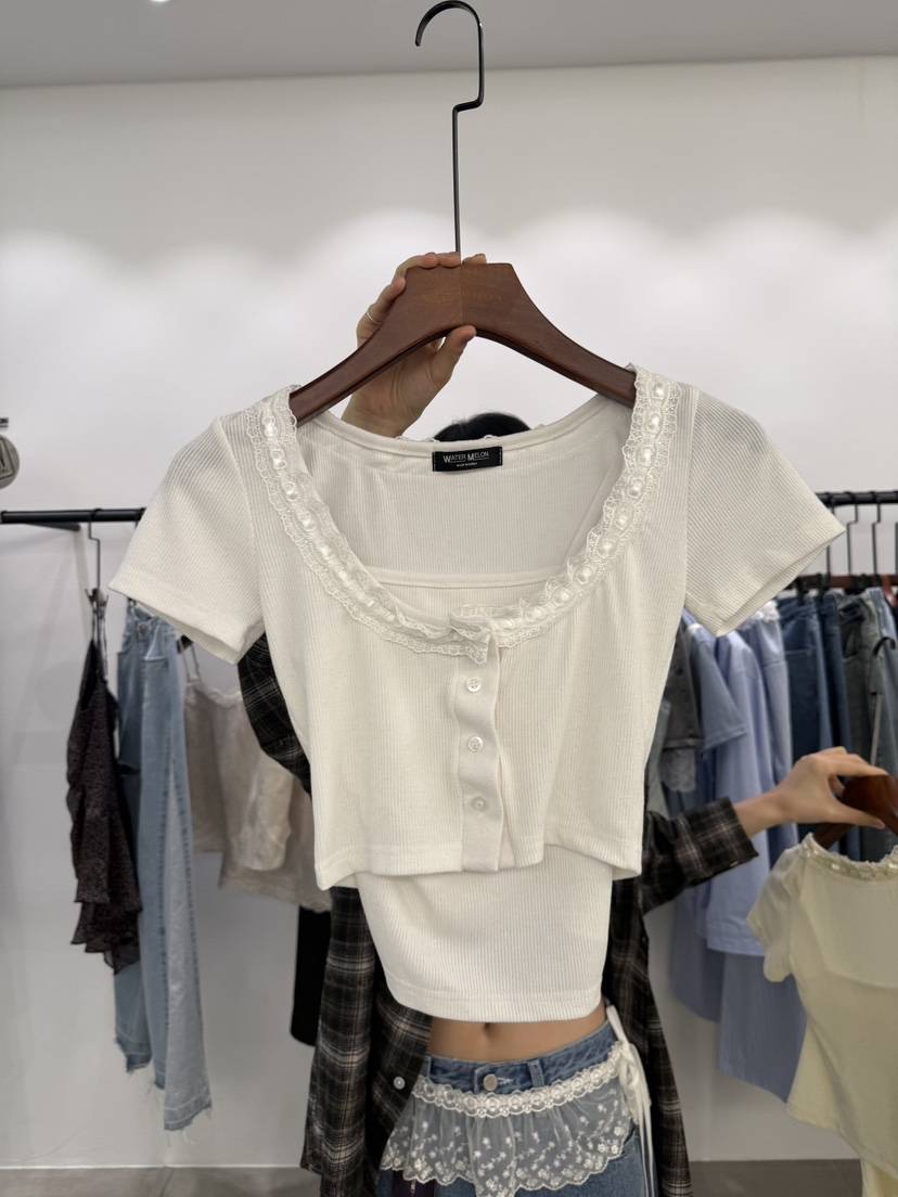 WATERMELON韓國直郵女裝新品休閑推薦人氣時尚熱賣26春夏套裝WATER MELON套裝