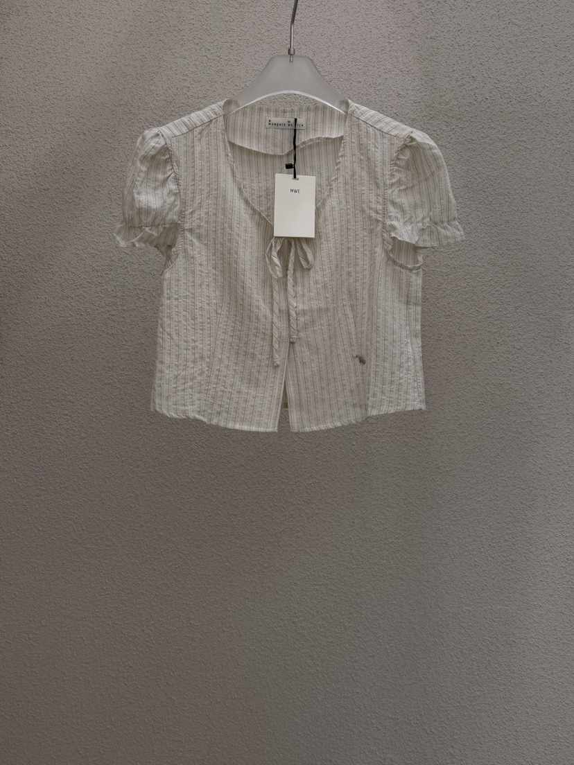 MWE韓國直郵實拍女士新品熱賣人氣休閑推薦職業襯衫蕾絲衫MWE襯衫/蕾絲衫