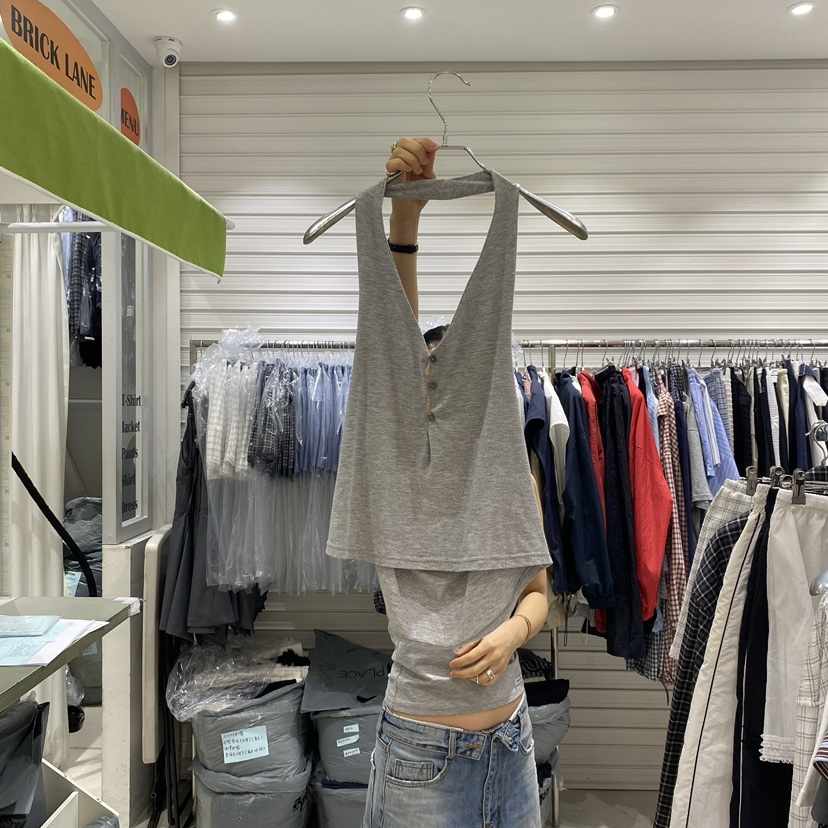 BRICKLANE韓國東大門代購女士新品26春夏職業人氣吊帶背心BRICKLANE吊帶/背心