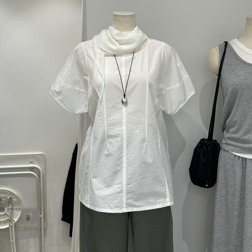 IRVINE韓國東大門代購女裝新品26春夏休閑推薦襯衫蕾絲衫IRVINE襯衫/蕾絲衫