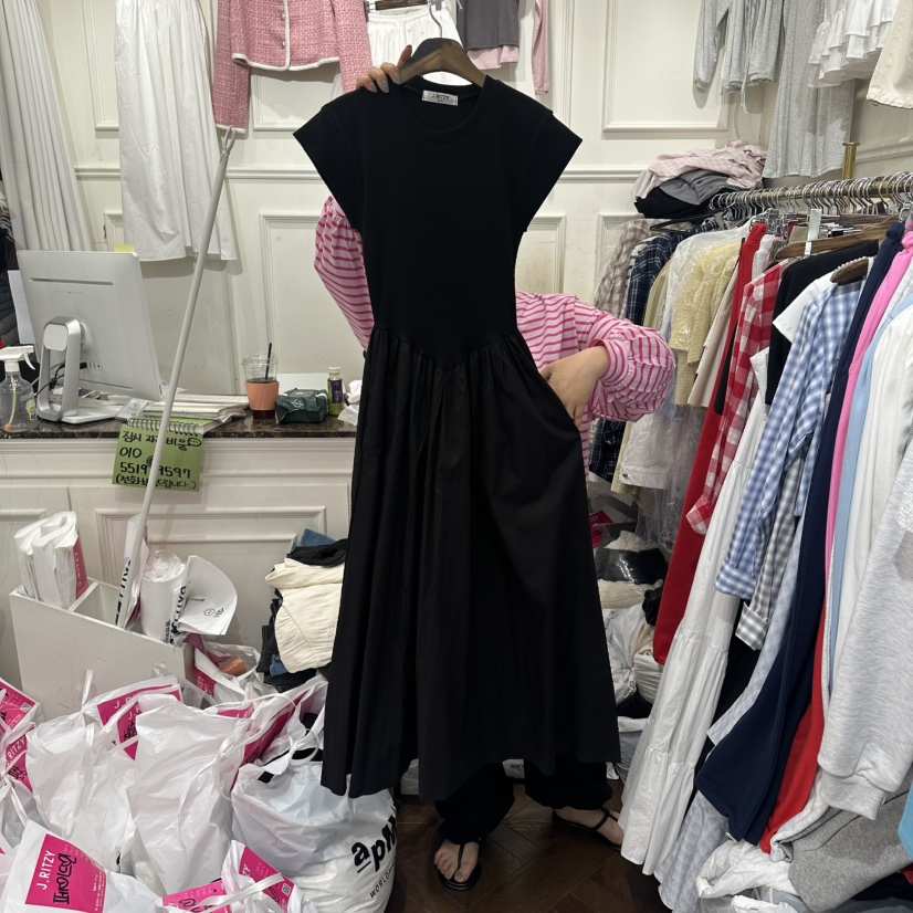 J.RITZY韓國直郵女裝新品人氣時尚職業熱賣推薦休閑連衣裙J.RITZY連衣裙